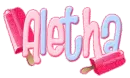pink blue popcicles aletha