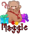 Christmas Bear- Maggie