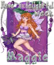 Maggie - purple fairy
