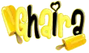 yellow black popcicles ghaira