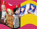 Team 7 and a beautiful goddess