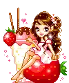 Strawberry Ice Cream Girl