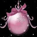 Pink Christmas Ball