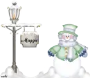 Green Snowma- Maggie