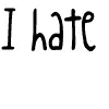 I hate fakes.
