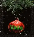 Vicky Ornament