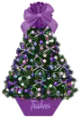 Xmas Tree Purple - Trishna