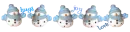 Cute snowmen