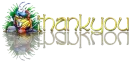 thank you with a bug