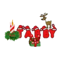Christmas Gift & Candle: Tabby