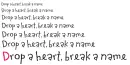 Drop a Heart and Break a Name!