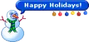 Frosty Happy Holidays
