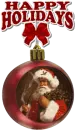happy holiday santa