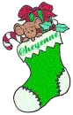 Cheyenne Green Stocking