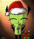 Gir with his santa hat :)