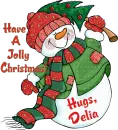 Jolly Snowman , Delia