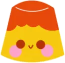 cute kawaii pudding