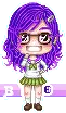 cute pixel girl
