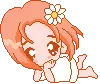 cute pixel girl
