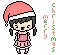 kawaii & cute santa girl