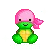 kawaii& cute ninje turtle