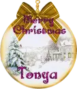 Merry Christmas Deco - Merry Christmas, Tonya