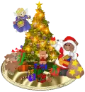 christmas teddy bear