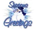 seasons greetings snowmen