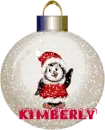 penguin with name Kimberly