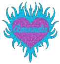 Amanda Flaming Heart