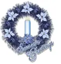 Season's Greetings wreath