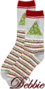 CHRISTMAS SOCKS: DEBBIE