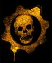 Yellow Orange Skull