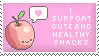 i support healthy snacks