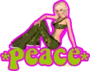 groovy hippie chick
