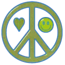 peace, love, happiness