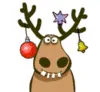 christmas deer