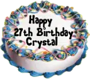 Happy 27th Birthday Crystal