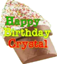 Happy Birthday Crystal