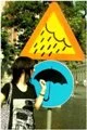 Scene (Rain & Umbrella Signs)
