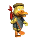 Dan The Duck Walking 
