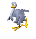 Ostrich Cartoon Running