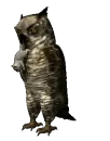 Owl Catching Mouse