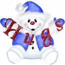 snowman with arms wide open