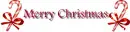 Merry Christmas with glitter