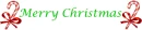 Merry Christmas with snowflakes