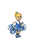 Cheerleader Jumping