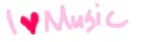 I love music