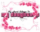 I love my daughters