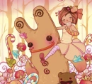 girl in candyland